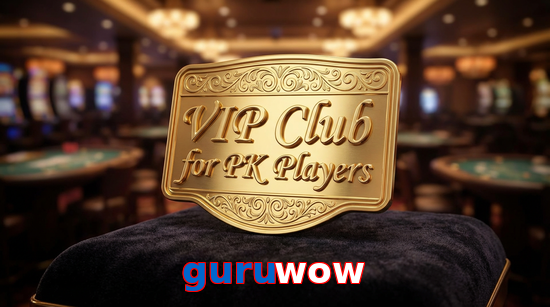 Main screen of Guruwow vip page for PK players